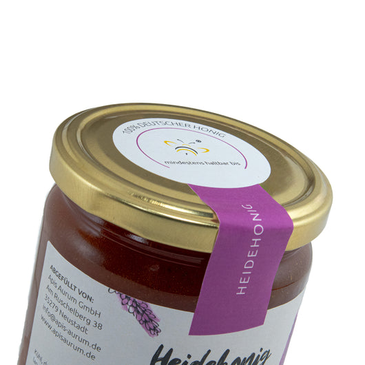 Produktbild Heidehonig Blechdeckel