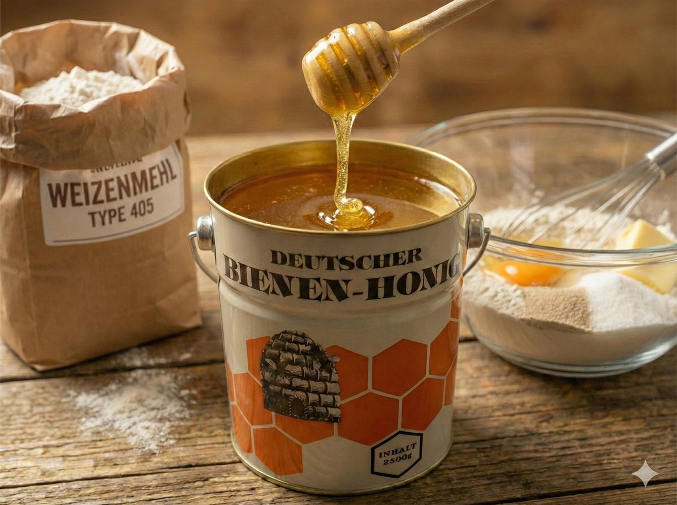 Honig Zum Backen