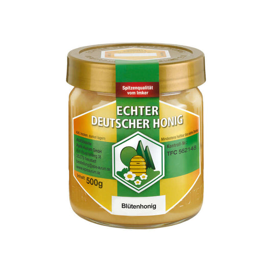 Produktbild eines Glases Blütenhonig